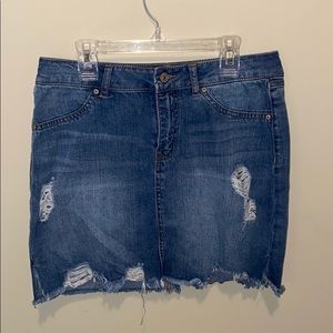 Vintage Jean Skirt